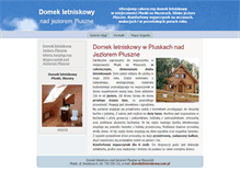 Tablet Screenshot of domek.letniskowy.com.pl